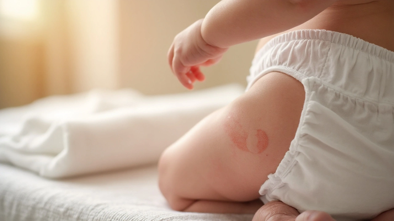 Intégrer le massage dans la routine de change