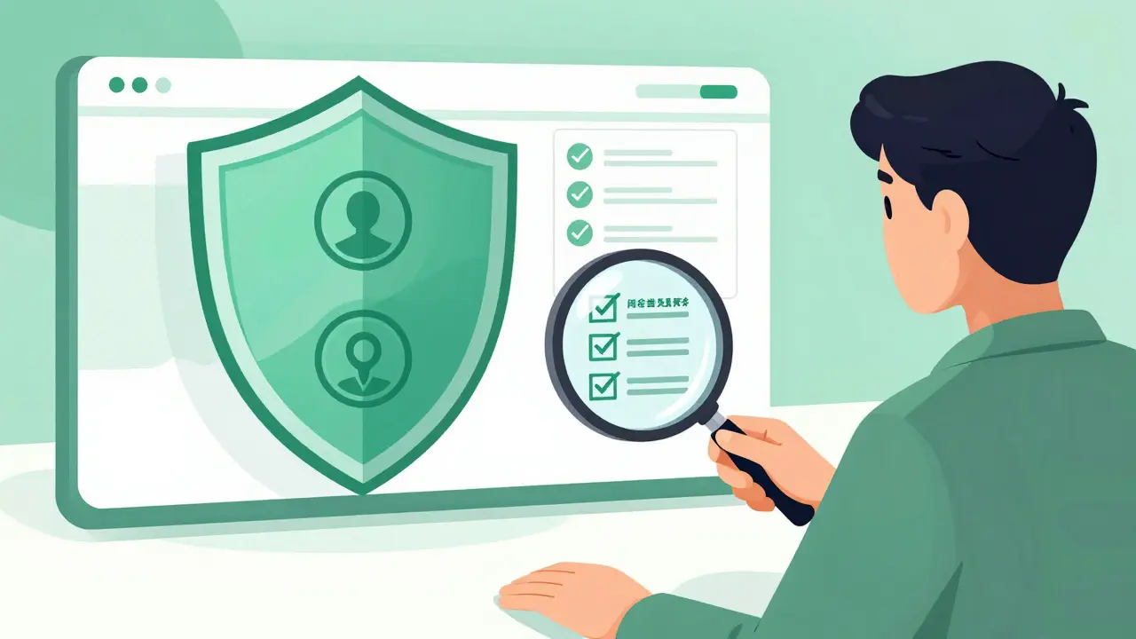 Vérification de la sécurité d'une pharmacie en ligne certifiée